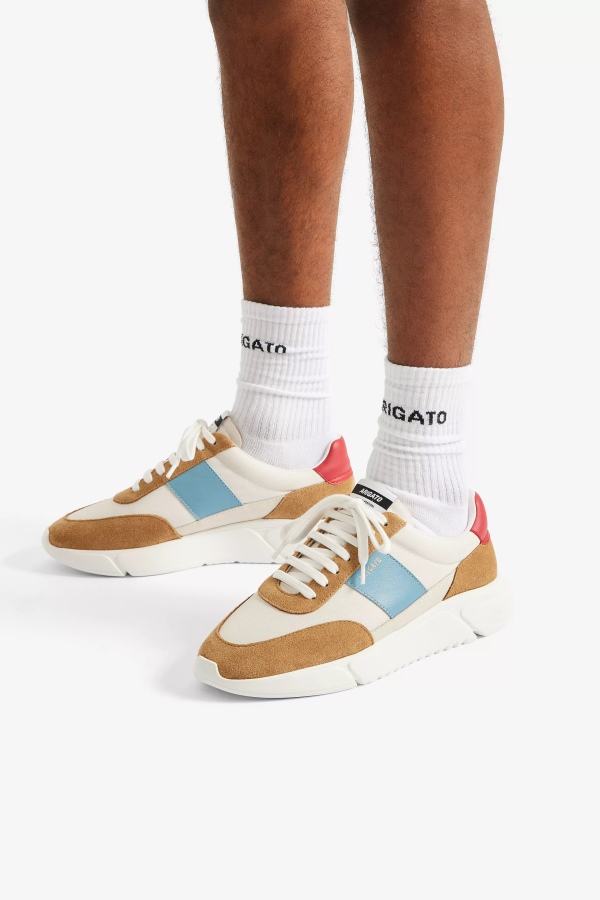 Genesis Vintage Runner Brown Red Blue Axel Arigato