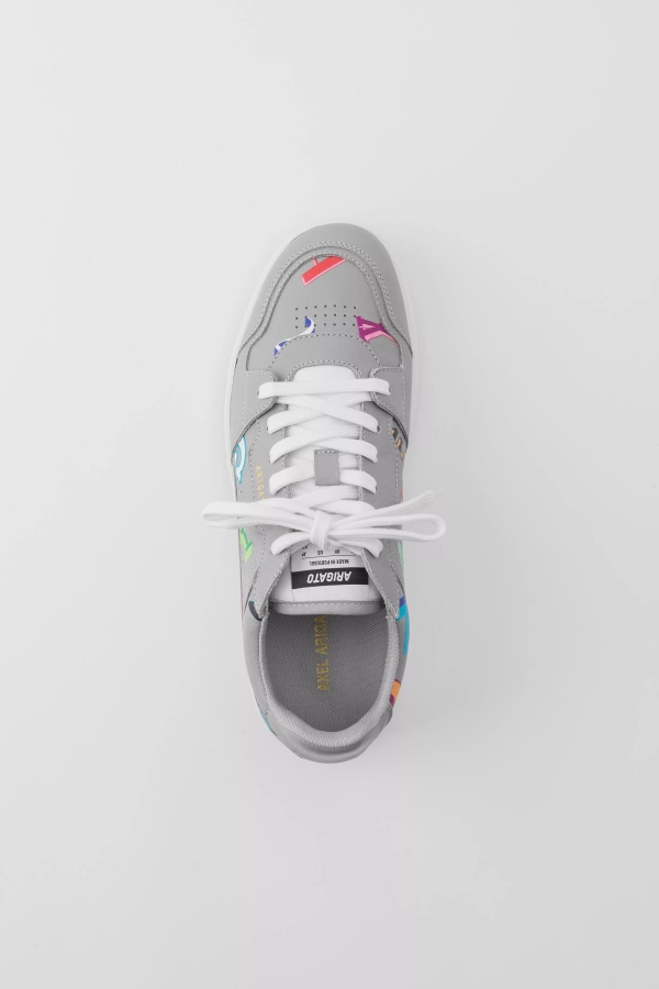 Axel Arigato Grey Dice Lo Monogram