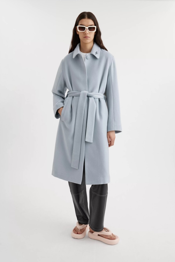 Axel Arigato Skyway Blue Millenium Wool Coat