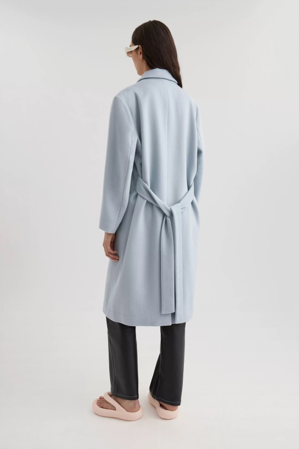 Axel Arigato Skyway Blue Millenium Wool Coat