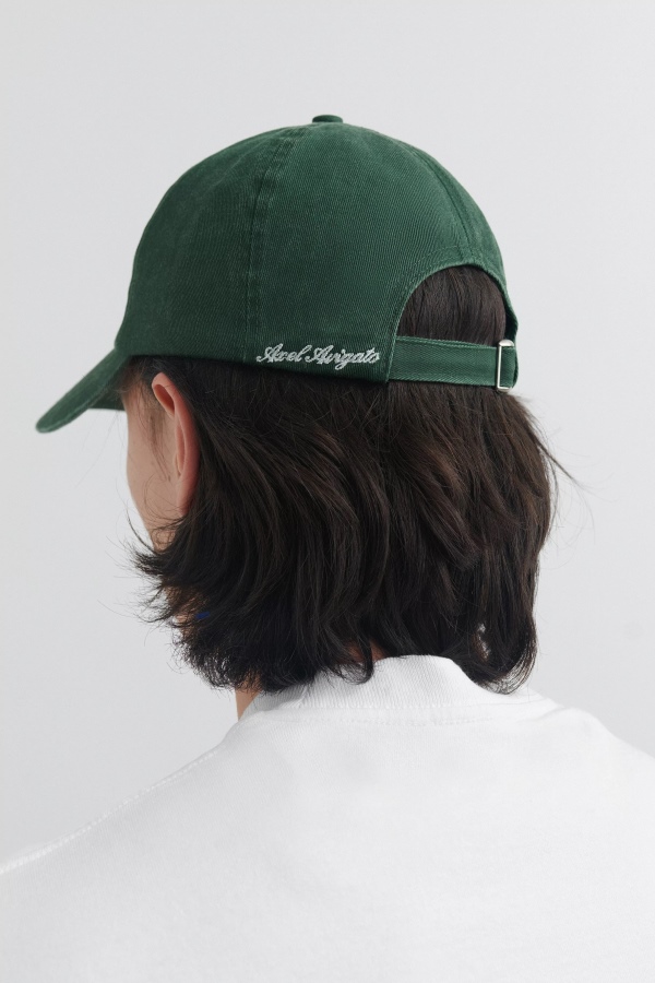 Axel Arigato Washed Green Washed Signature Cap