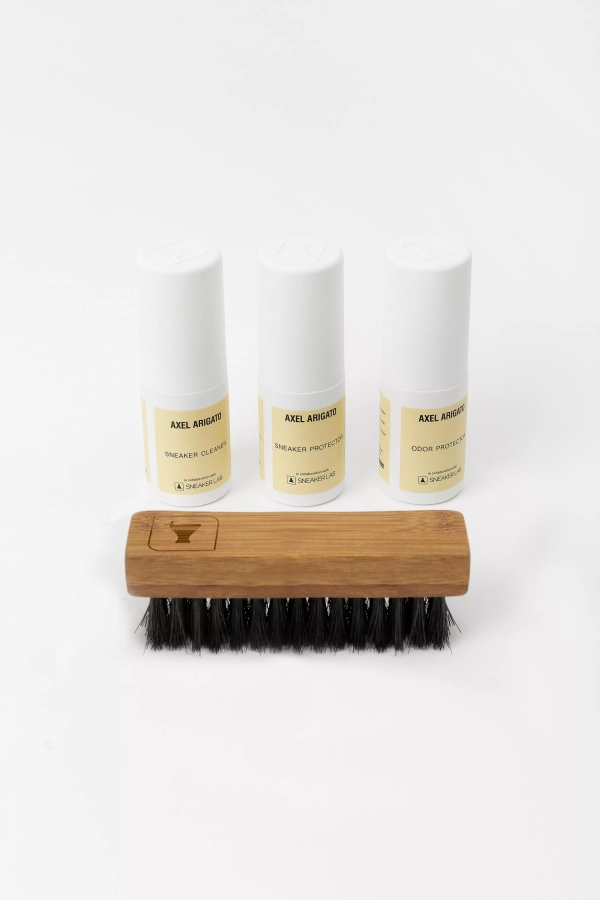 Arigato x Sneaker Lab Premium Cleaning Kit Yellow Axel Arigato