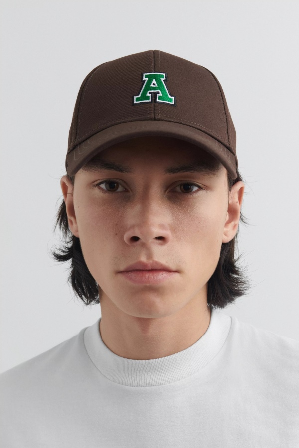 Axel Arigato Varsity Cap Dark Brown