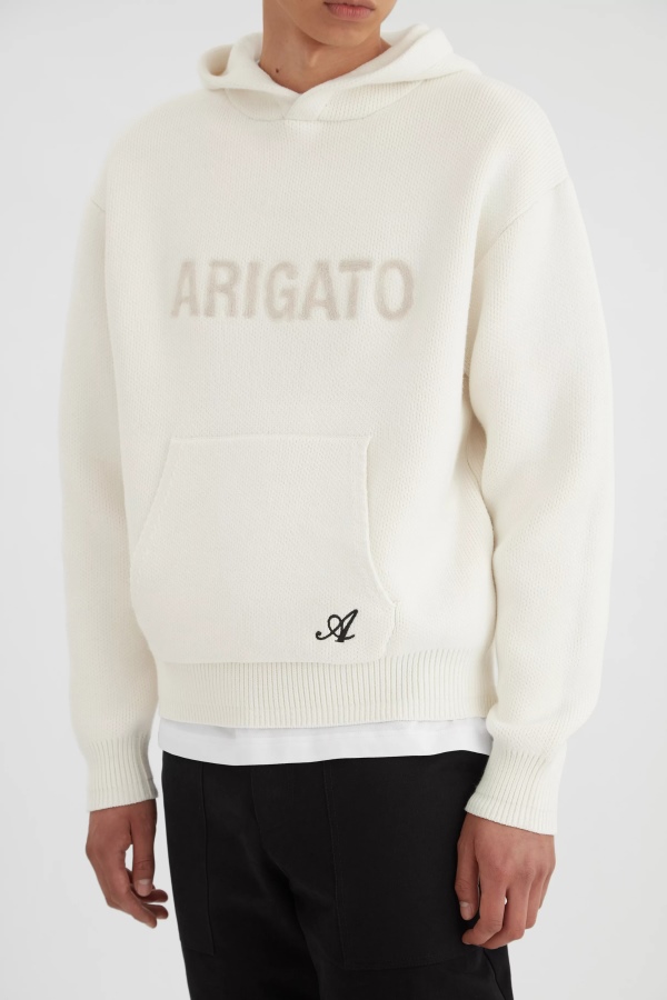 Axel Arigato District Hoodie Ecru