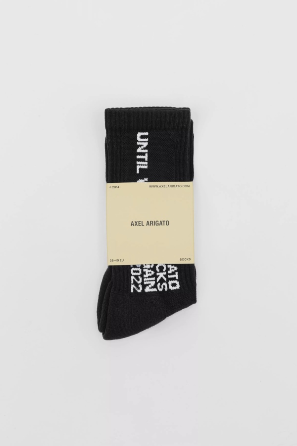Until We Meet Again Socks Axel Arigato Black