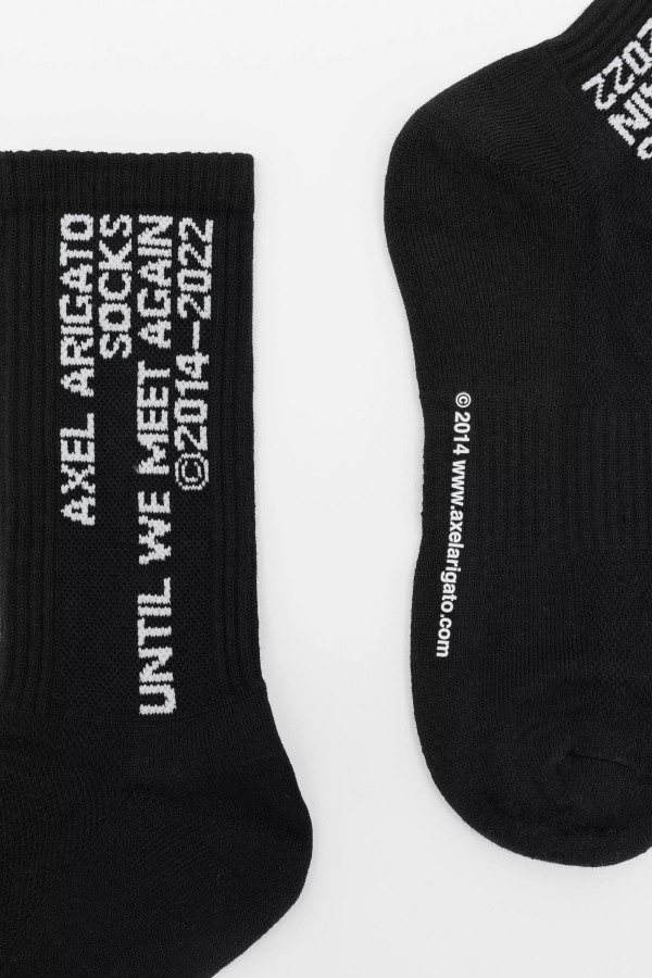 Until We Meet Again Socks Axel Arigato Black