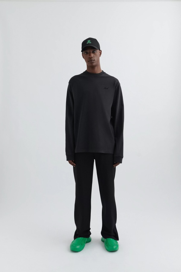Axel Arigato Staple Long-Sleeve T-Shirt Black