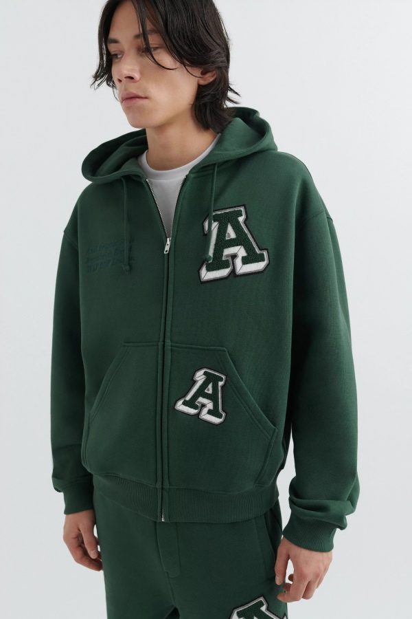 Illusion hoodie Dark Green Axel Arigato