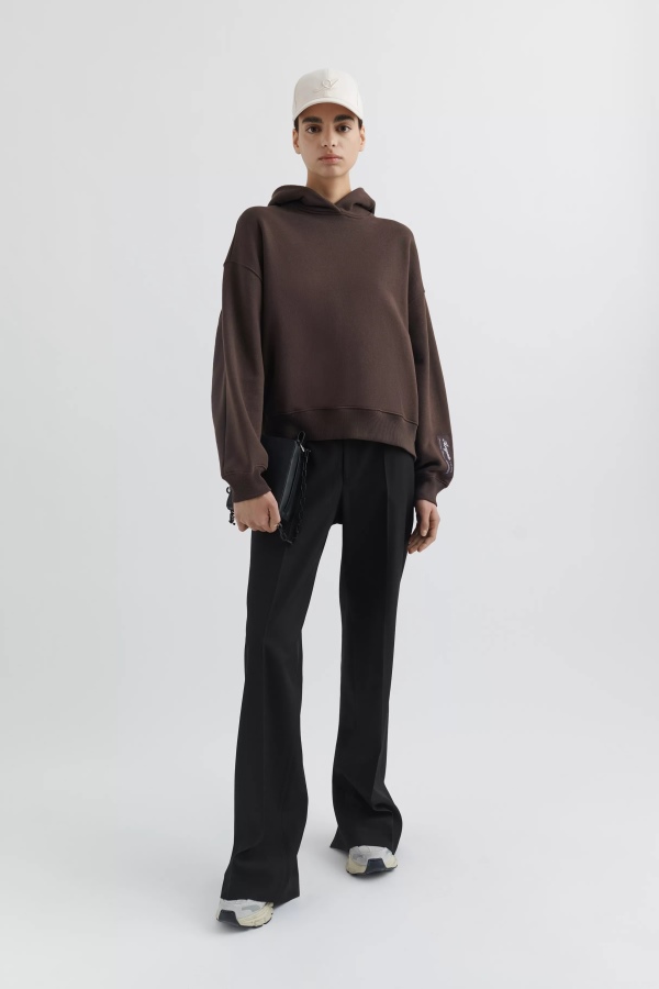 Local Hoodie Axel Arigato Dark Brown