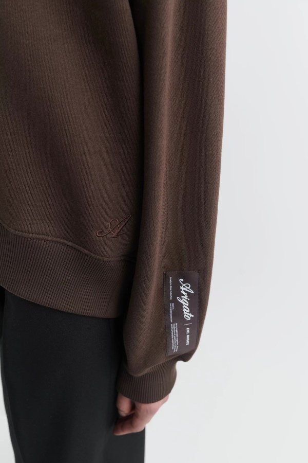 Local Hoodie Axel Arigato Dark Brown