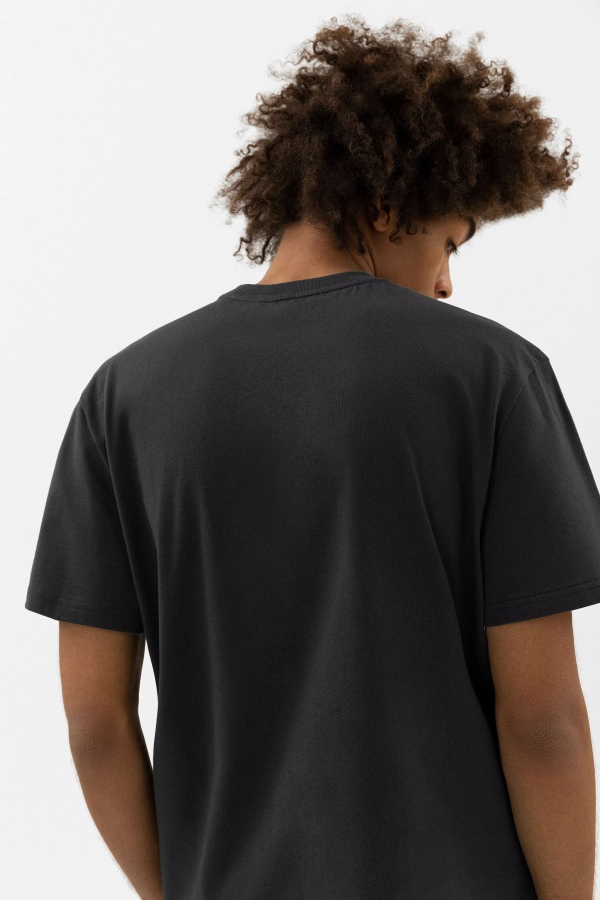 Monogram T-shirt Axel Arigato Faded Black