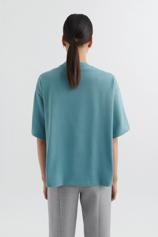 Era T-Shirt Light Petrol Blue Axel Arigato