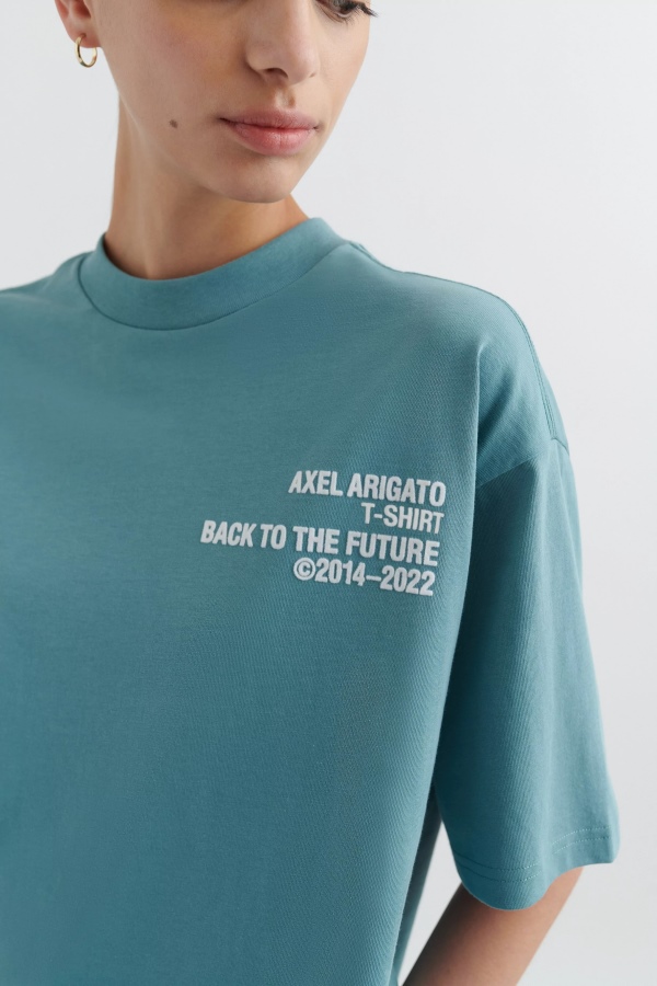 Era T-Shirt Light Petrol Blue Axel Arigato