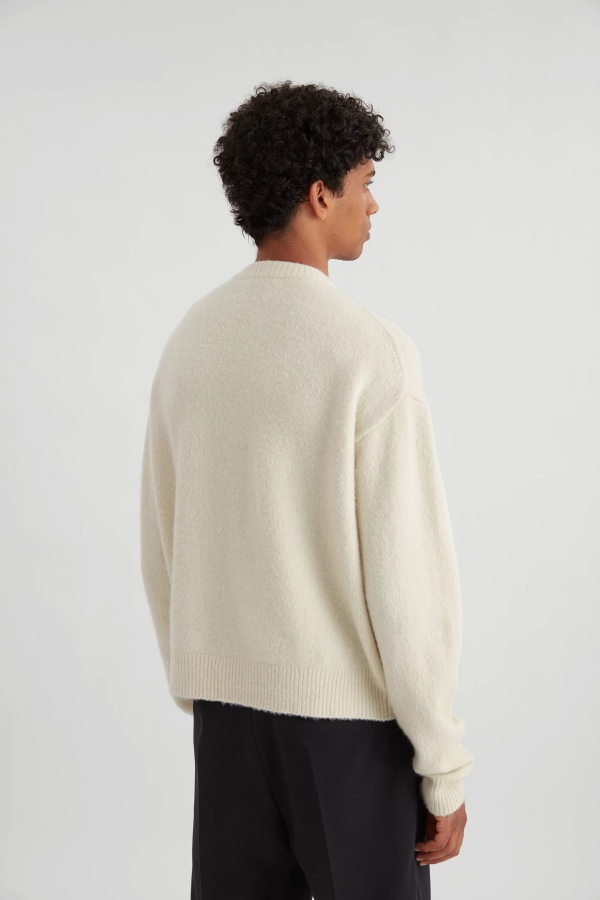 Team Sweater Ecru Axel Arigato