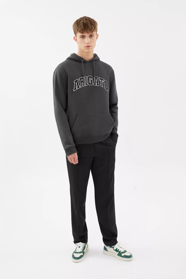 Axel Arigato Faded Black College Logo Hoodie