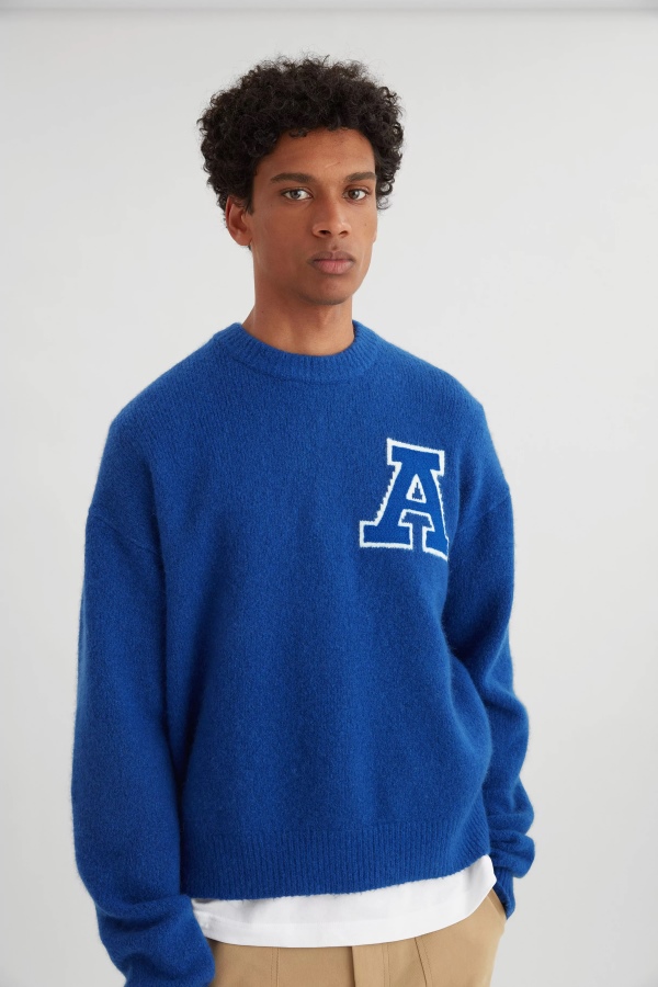 Axel Arigato Team Sweater Klein Blue