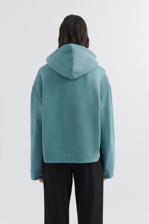 Cure Cropped Hoodie Brittany Blue Axel Arigato