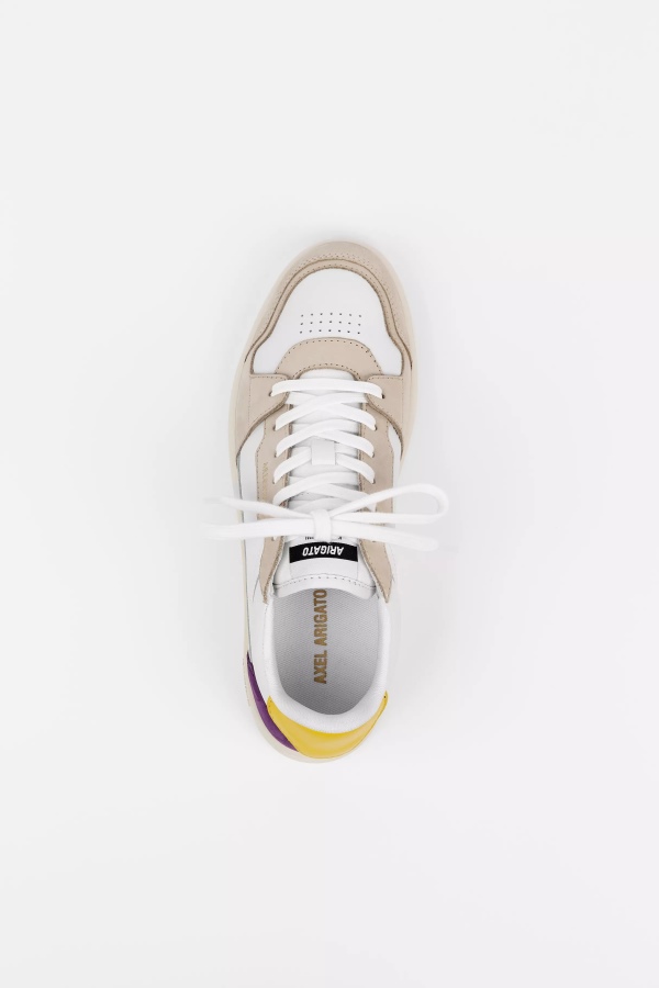 Axel Arigato Dice Lo Sneaker White Purple Yellow