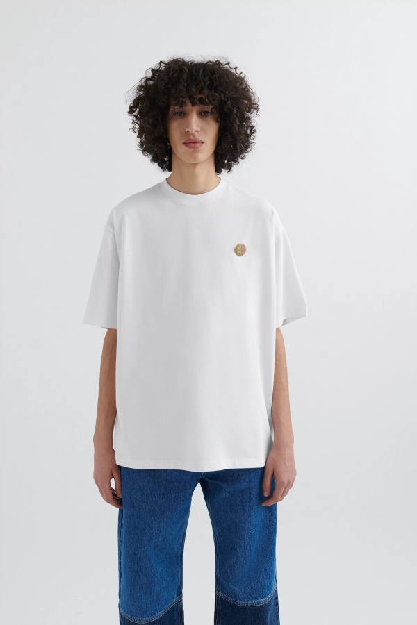 Axel Arigato White Acronym Monogram T-shirt