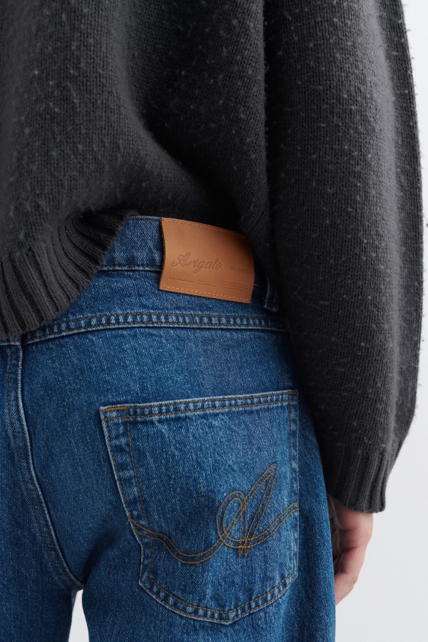 Axel Arigato Mid Blue Dark Blue Archive Jeans