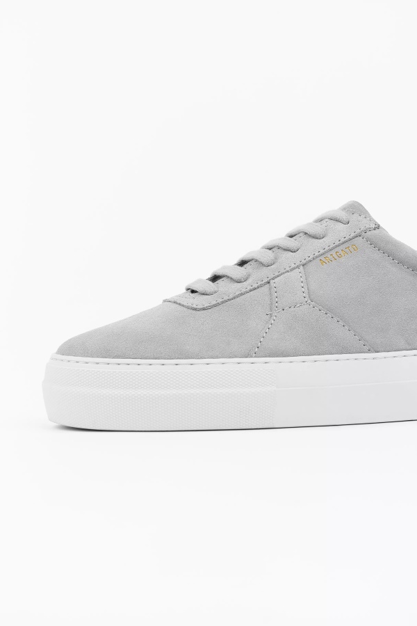 Axel Arigato Light Grey Platform Suede