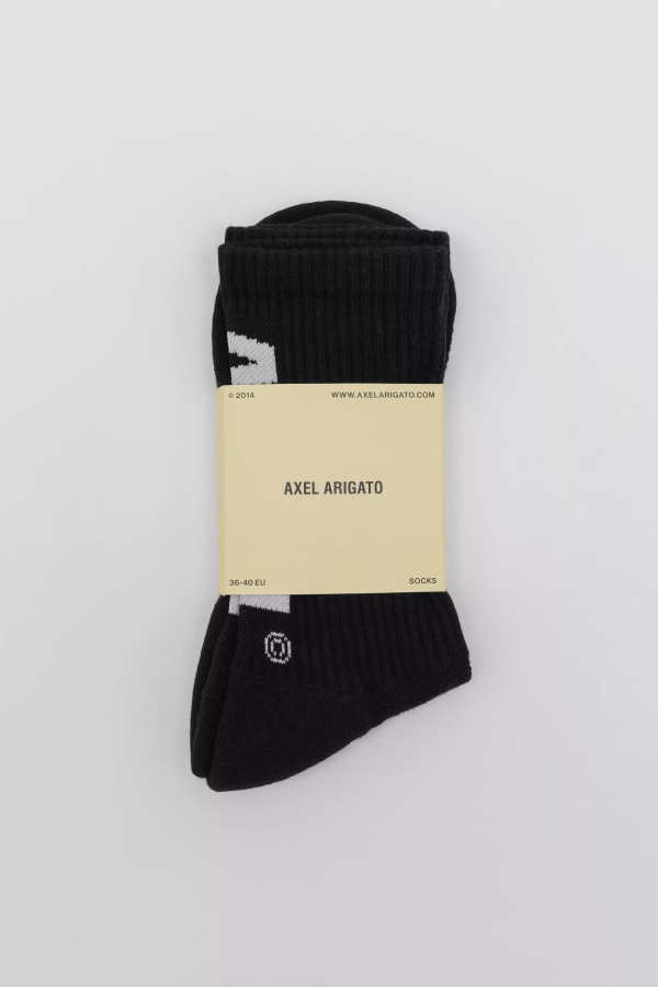 Axel Copyright Socks Black Axel Arigato