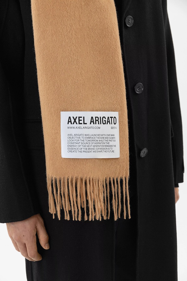 Axel Arigato Logo B Bel Scarf Beige