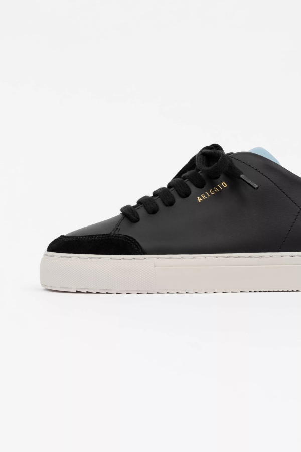 Clean 90 Triple Animal Black White Leopard Blue Axel Arigato