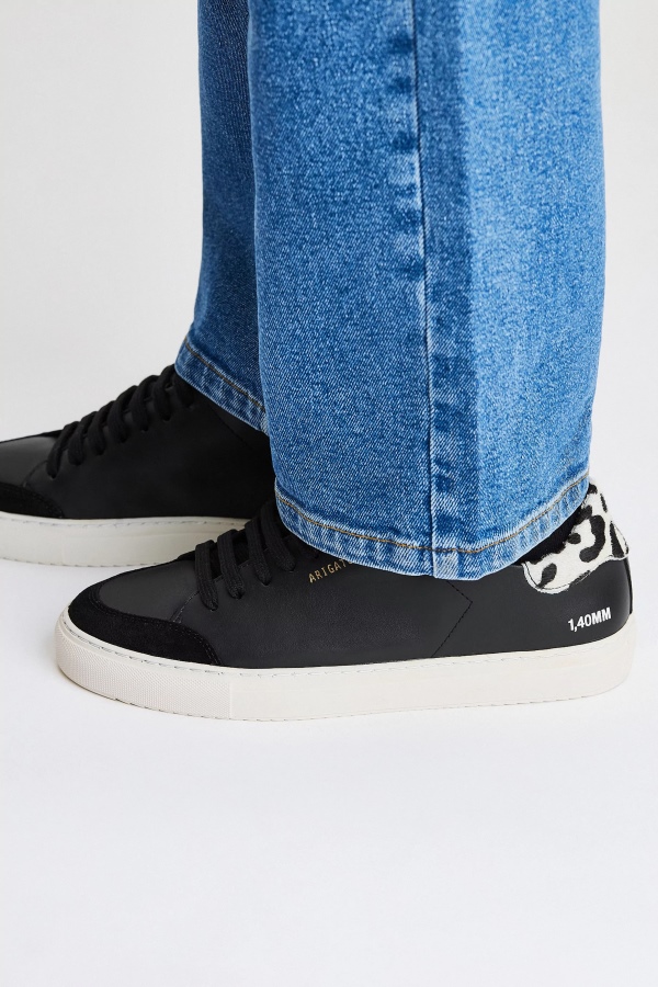 Clean 90 Triple Animal Black White Leopard Blue Axel Arigato