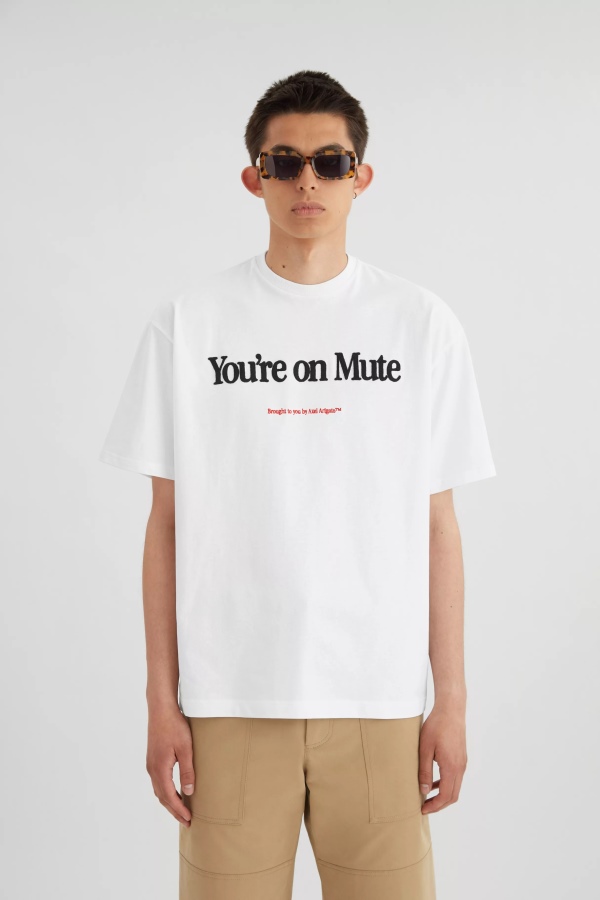 Axel Arigato White Mute T-Shirt