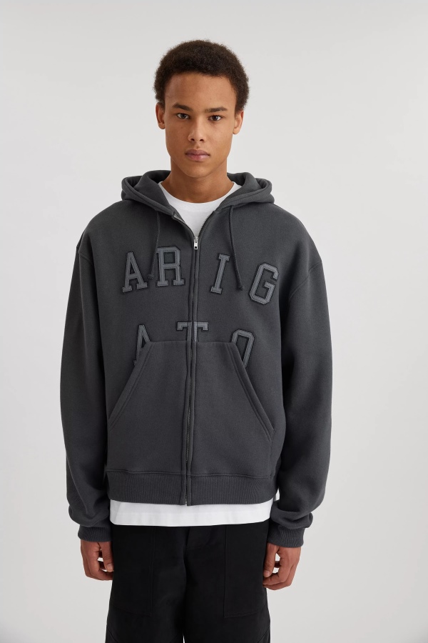 Legend Zip Hoodie Axel Arigato Faded Black