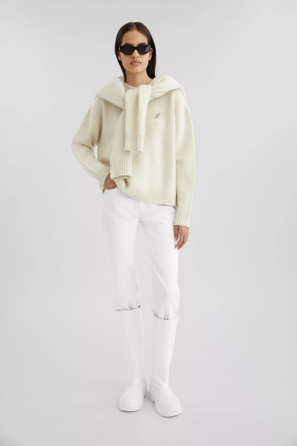 Axel Arigato Ecru Beyond Sweater