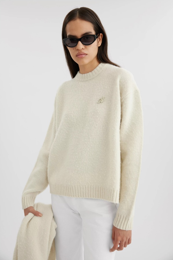 Axel Arigato Ecru Beyond Sweater